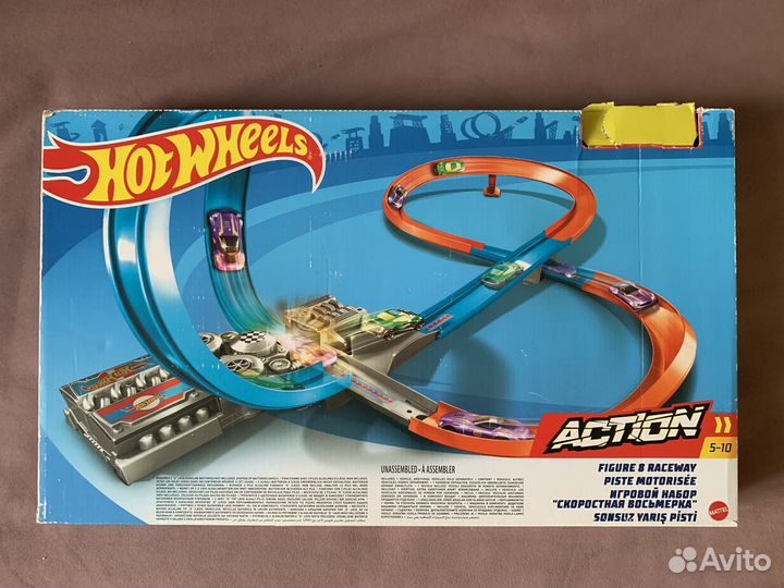 Гоночный трек hot wheels
