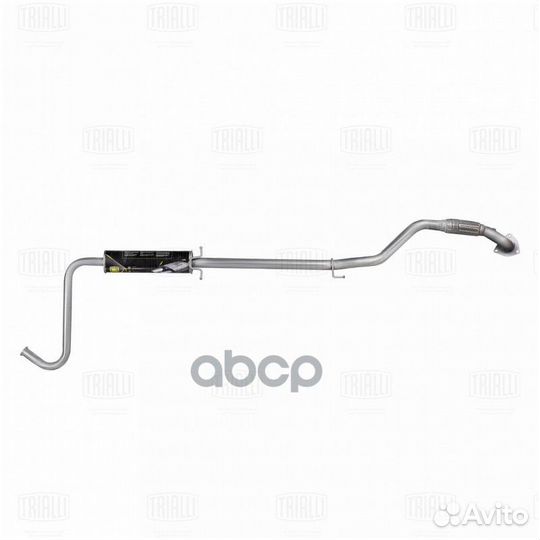 Резонатор с гофрой ZAZ Chance EAM0205 Trialli