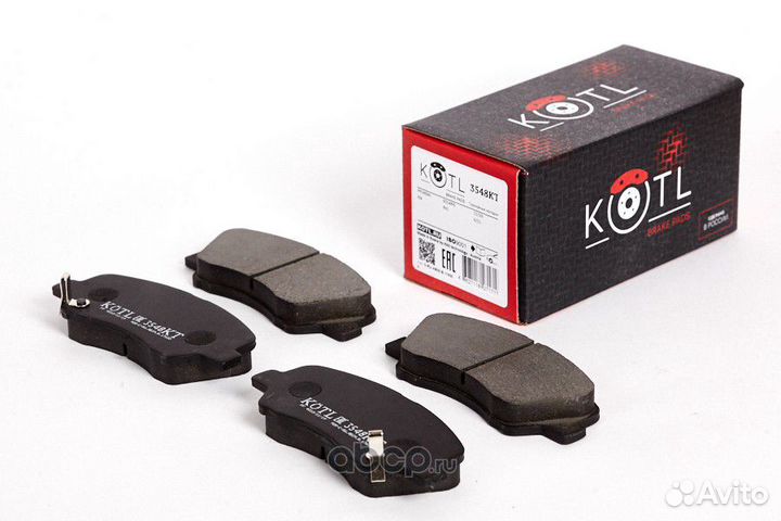 Колодки передние Хендай Солярис Кия Рио