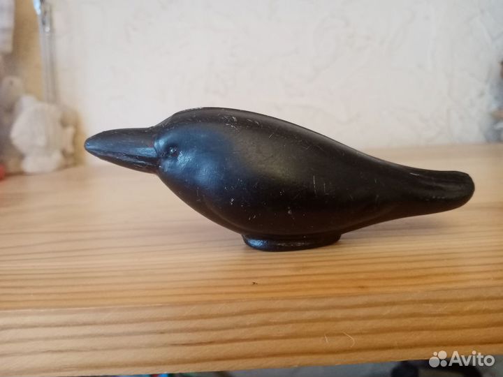Ворона СССР пластмассовая, дутыш СССР. Советская и