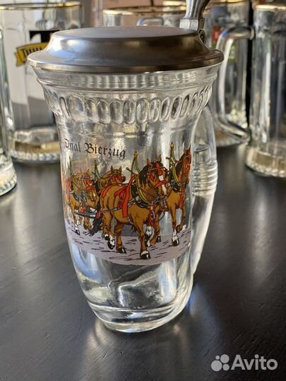 Кружки пивные 7 шт, стопки, рюмки, бокалы