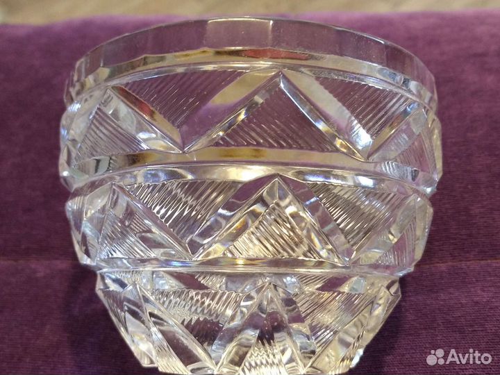 Ваза хрустальная. СССР