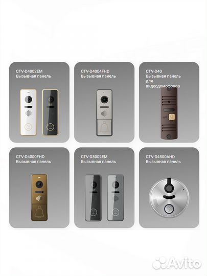 Домофоны CTV