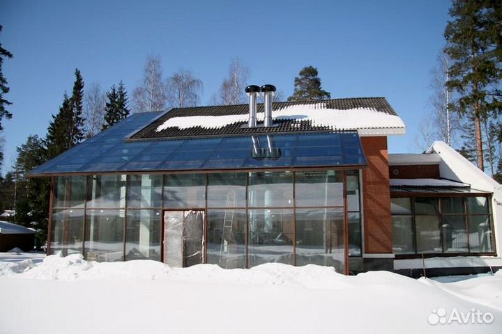 Алюминиевые окна теплые