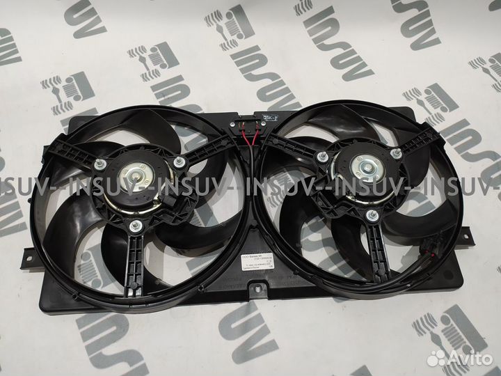 Вентилятор охлаждения двойной Нива 2123-1300025-00