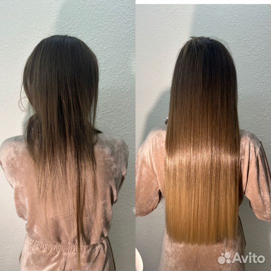 Безопасное Холодное наращивание био волос