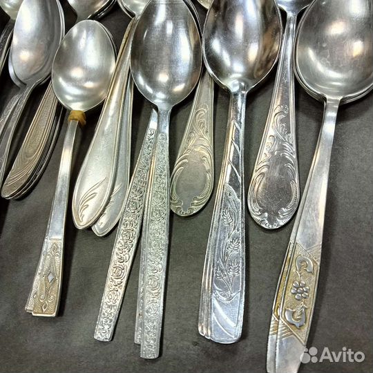 Ложки столовые нержавейка СССР