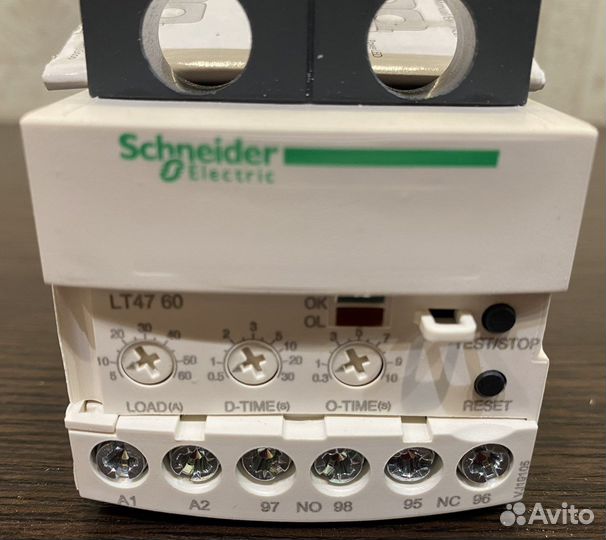 Электронное реле перегрузки Schneider lt4760m7s