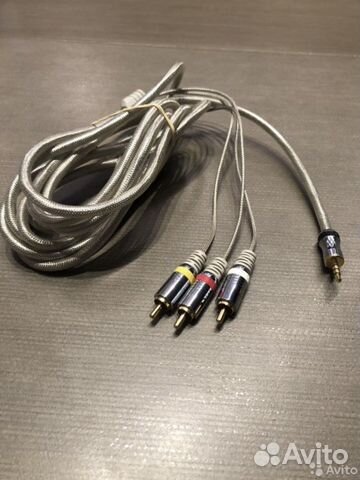 Кабель Phillips, позолоченные коннекторы, 3 м