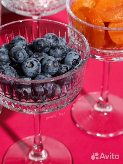 Бокалы для шампанского 4 шт