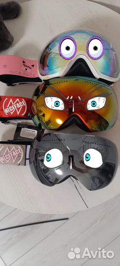 Горнолыжные очки женские
