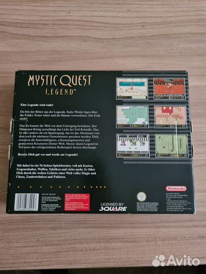 Super nintendo snes Mystic Quest