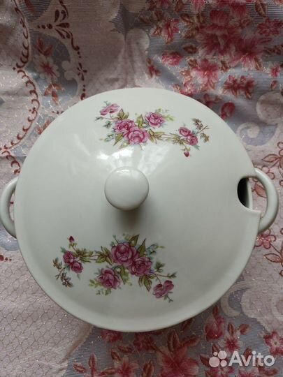 Супница винтажная