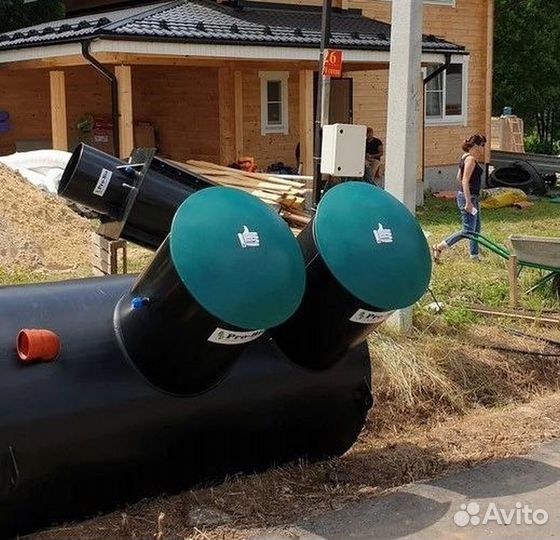 Био Септик Под ключ / Монтаж Септика с Гар. BS-960