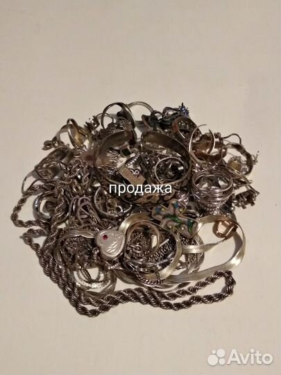 Серебро лом,изделия, продажа