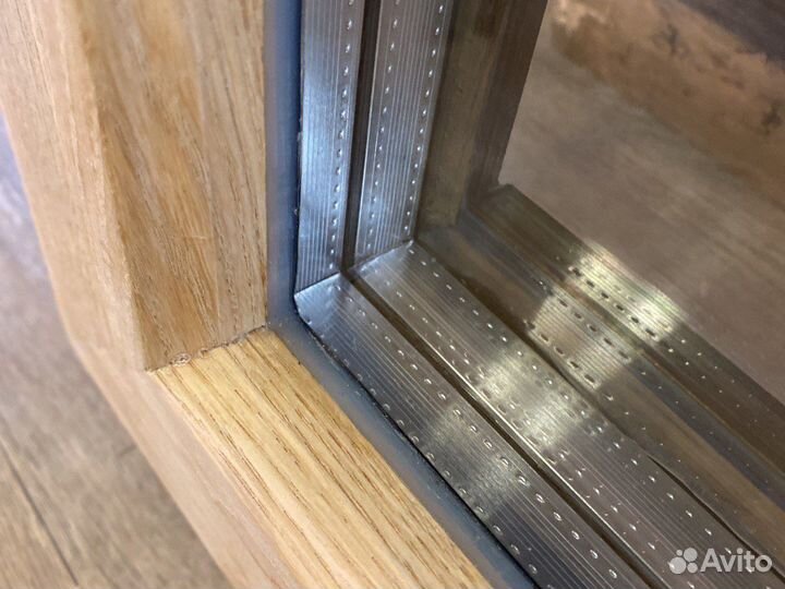 Окно для бани финское деревянное Липа Дуб