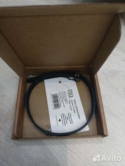 Чокер на шею кожаный с подвеской moon