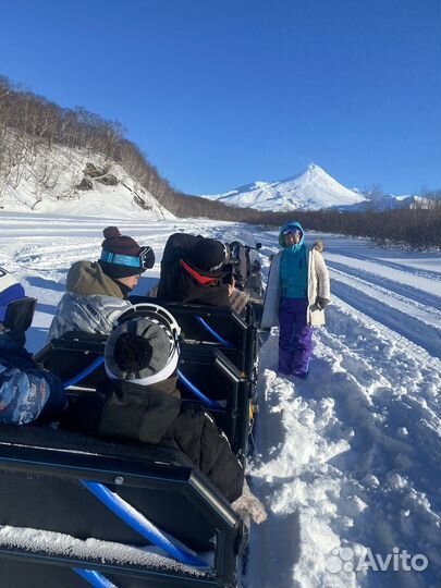 Зимняя Камчатка,Снегоходные экскурсии