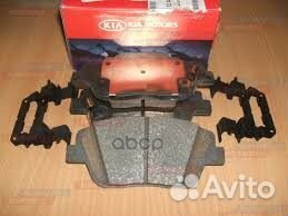 Колодки тормозные передние 581013QA50 Hyundai-KIA