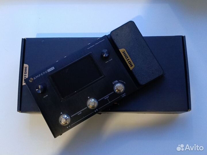 Hotone ampero one гитарный процессор резерв