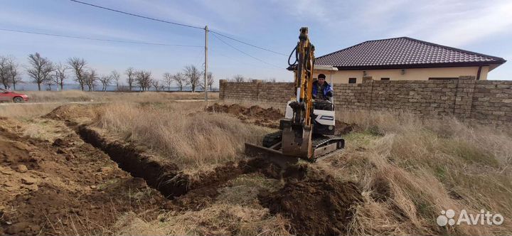 Услуги мини экскаватора