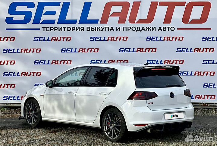 Volkswagen Golf GTI 2.0 МТ, 2017, 105 000 км