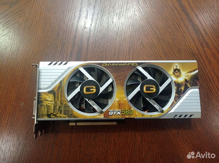 Видеокарта GTX 580
