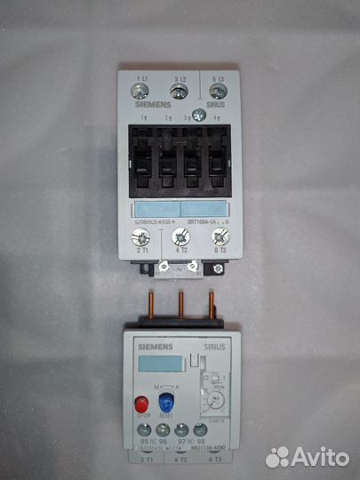 Контактор Siemens плюс тепловое реле Siemens