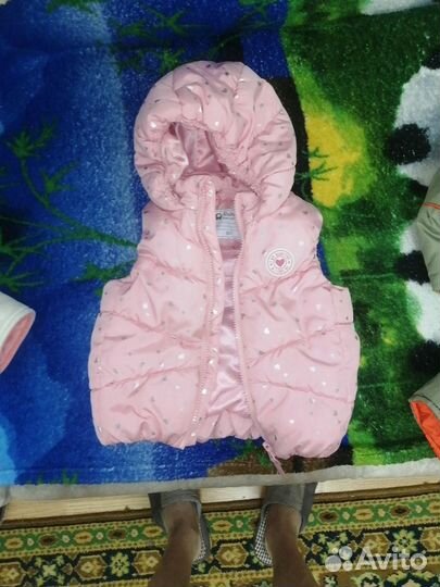 Жилетка детская утепленная