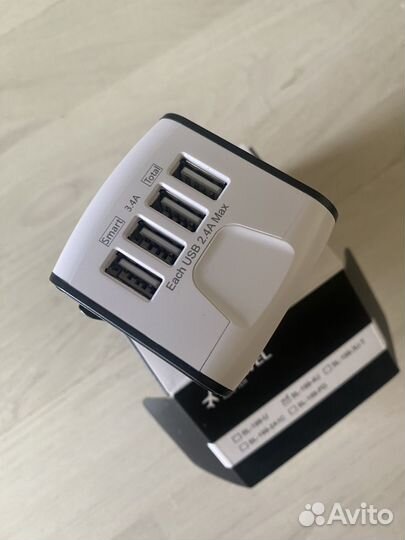 Тревел адаптер, переходник, зарядка вфм