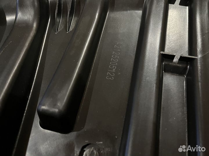 Нижний пыльник бампера Mercedes W212 AMG рестайл