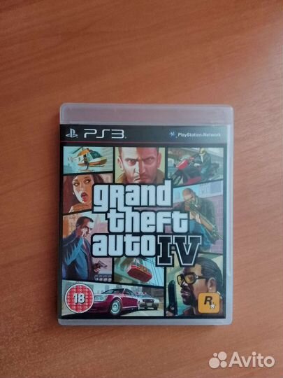 GTA 4 на ps3 (новый диск)