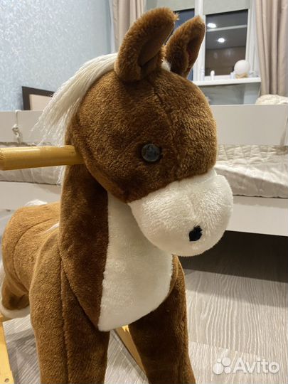 Детская лошадка качалка