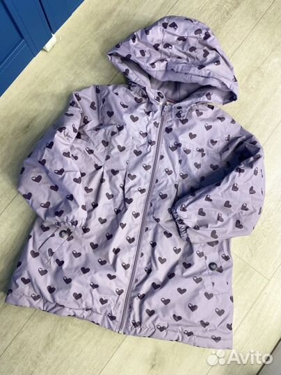 Непромокаемая куртка на флисе