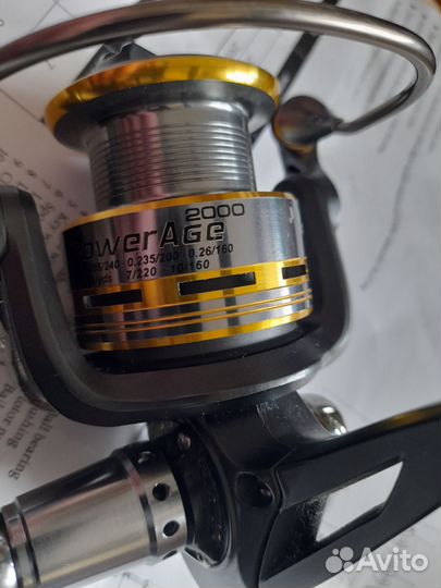 Катушка спиннинговая Power Age 2000 Stringer
