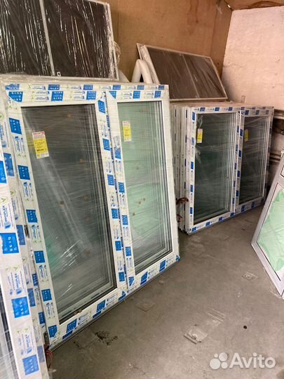 Готовые окна 1300х1400 (в) мм