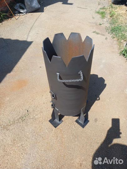 Печка для казана 10- 12 литров