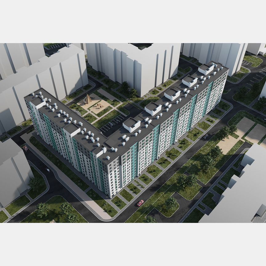 1-к. квартира, 30 м², 3/12 эт.