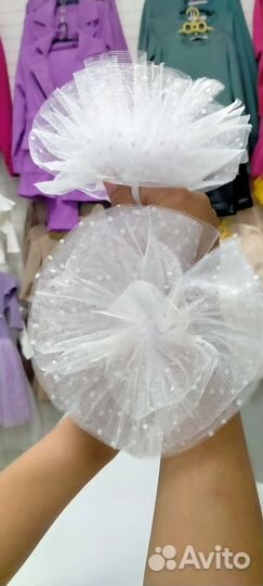 Банты для волос школьные