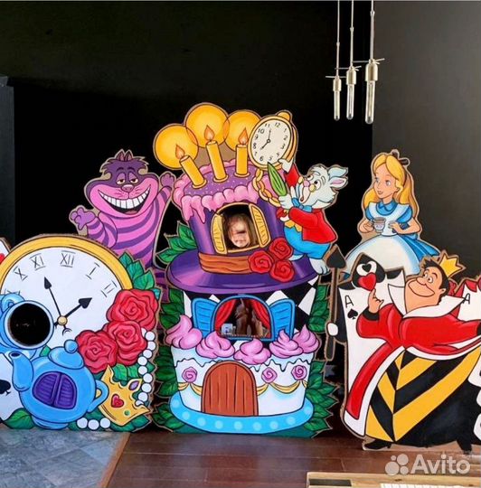 Декор Алиса в стране чудес