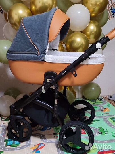 Коляска 2 в 1 adamex massimo