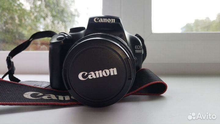 Зеркальный фотоаппарат canon eos 1100d