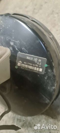 Вакуум peugeot 206 гтц пежо 206