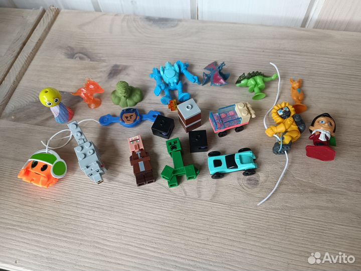 Набор маленьких игрушек для мальчиков Майнкрафт