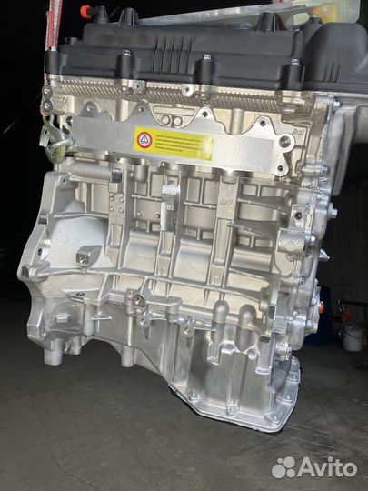 Новый двигатель на hyundai Solaris Kia Rio 1.6