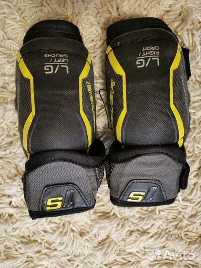 Налокотники хоккейные детские bauer 1s yth s