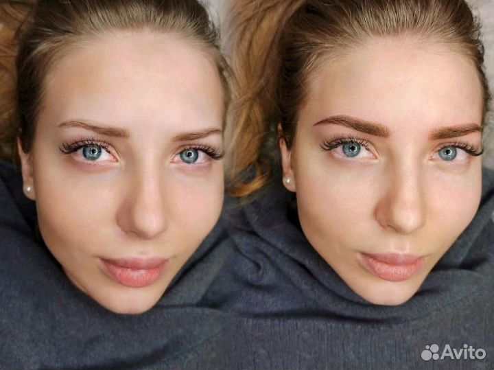 Нужны модели на перманентный макияж бровей