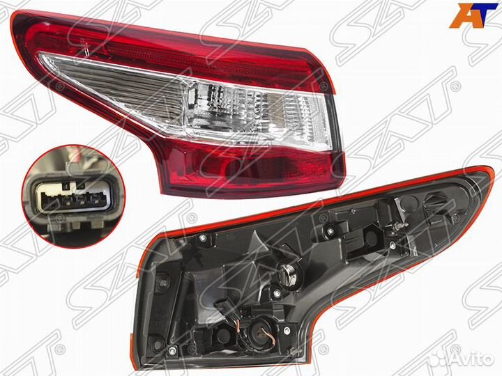 Фонарь задний nissan qashqai 14-19 LH ST-215-19N1L