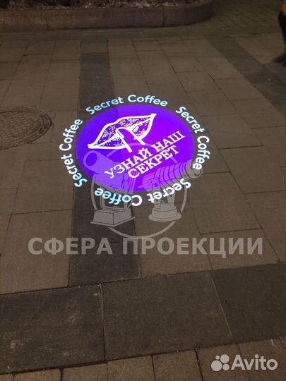 Светодиодные гобо проекторы для наружной рекламы а