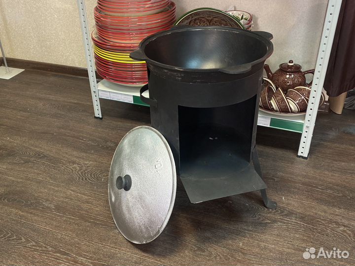Комплект Казан с печкой на 10 литров